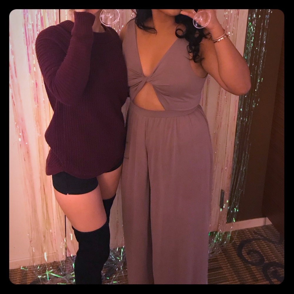 Purple pastel romper